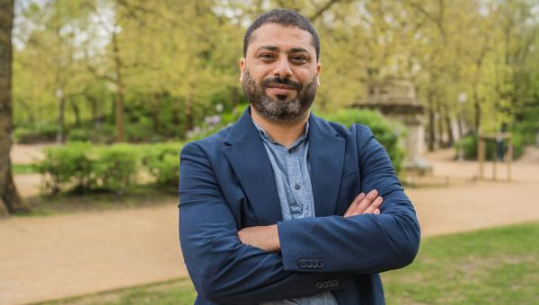 Le député fédéral du PTB Nabil Boukili.