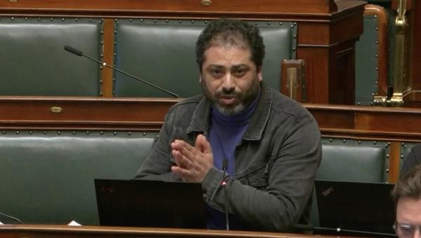 Nabil Boukili intervient en commission à la Chambre