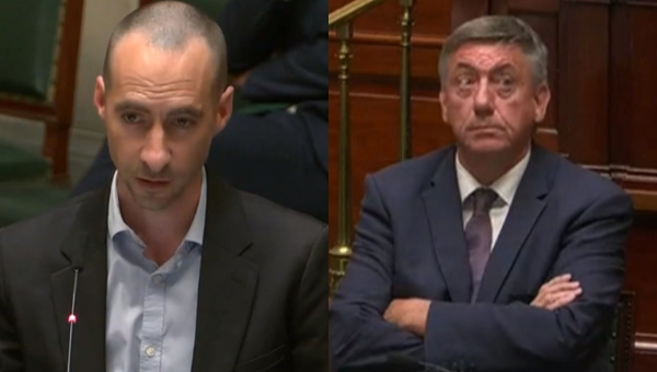 Robin Tonniau VS le ministre Jambon à la Chambre