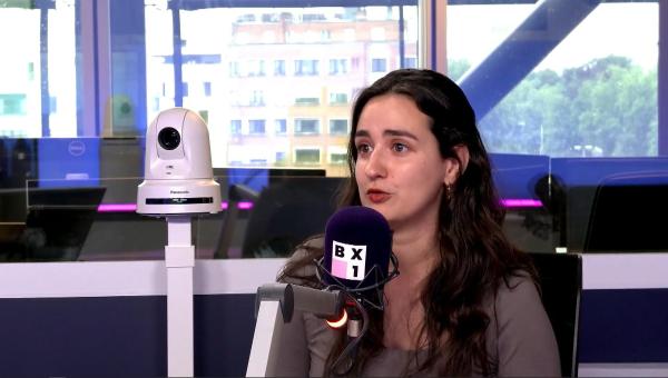 Manon Vidal au micro de Bx1